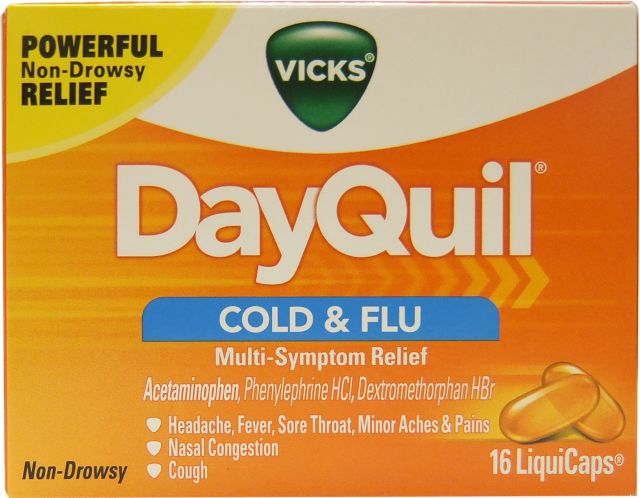 Dayquil Cold and Flu 16ct Liquicaps