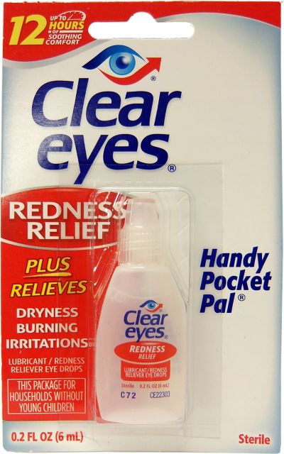 Clear Eyes Redness Reliever Eye Drops 0.2 oz