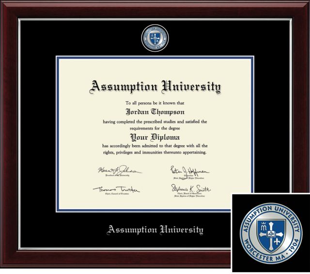 Assumption University 11 x 14 Masterpiece Diploma Frame