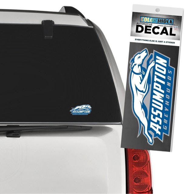 Assumption University Greyhounds Decal