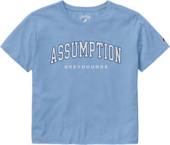 Assumption University Women's Crop Short Sleeve T-Shirt
