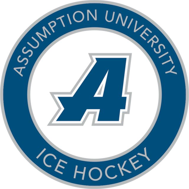 Assumption Medium Decal Assumption University Ice Hockey - ONLINE ONLY