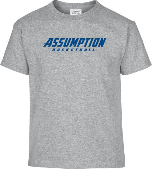 Assumption Youth T Shirt Assumption University Basketball - ONLINE ONLY
