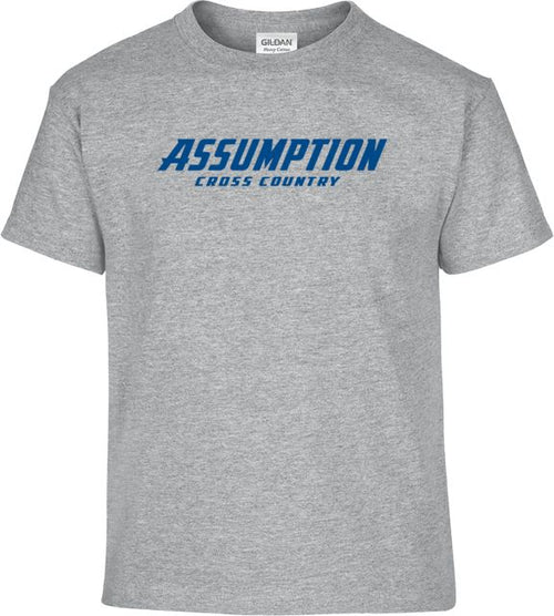 Assumption Youth T Shirt Assumption University Cross Country - ONLINE ONLY