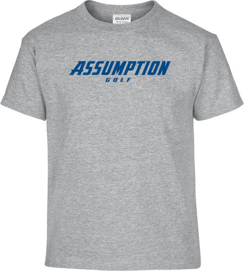 Assumption Youth T Shirt Assumption University Golf - ONLINE ONLY
