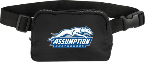 Assumption Anywhere Belt Bag Assumption University Greyhound Logo - ONLINE ONLY