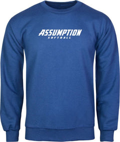 Assumption Fleece Crew Assumption University Softball - ONLINE ONLY
