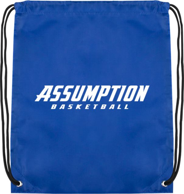 Assumption Drawstring Backpack Assumption University Basketball - ONLINE ONLY