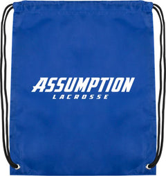 Assumption Drawstring Backpack Assumption University Lacrosse - ONLINE ONLY