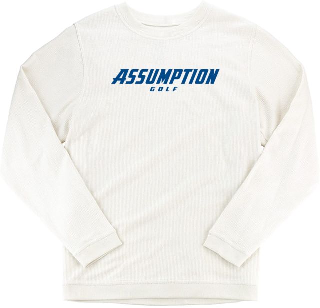 Assumption Boxercraft Womens Corded Crew Assumption University Golf - ONLINE ONLY