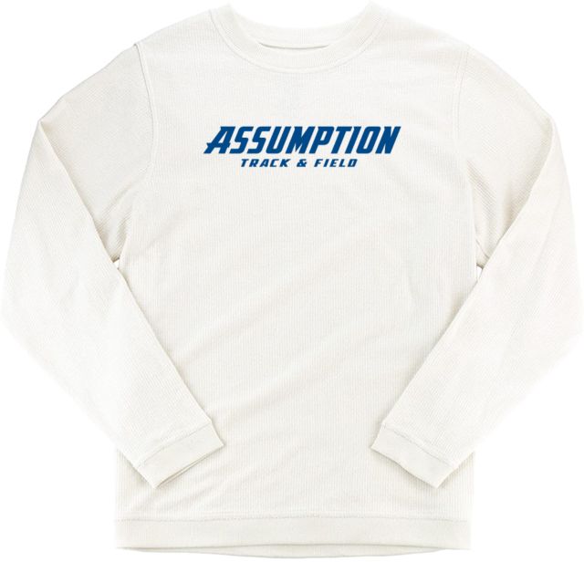 Assumption Boxercraft Womens Corded Crew Assumption University Track and Field - ONLINE ONLY