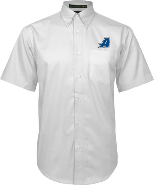 Assumption Twill Button Down Short Sleeve Assumption A Primary Mark - ONLINE ONLY
