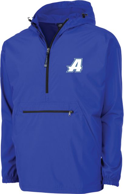 Assumption Charles River Womens Pack N Go Pullover Jacket Assumption A Primary Mark - ONLINE ONLY
