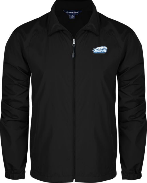 Assumption Full Zip Wind Jacket Assumption University Greyhound Logo - ONLINE ONLY