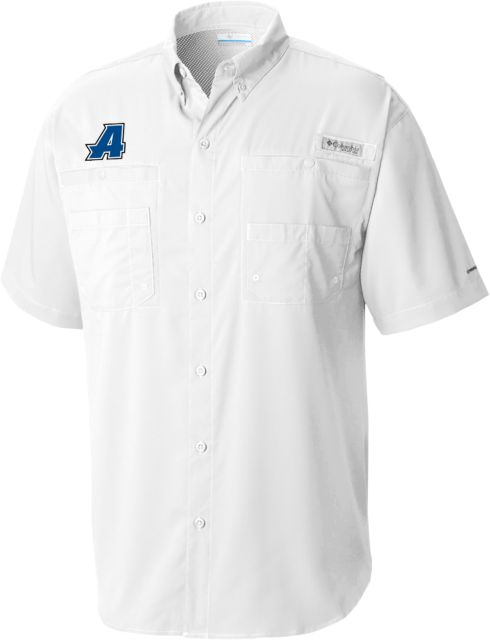 Assumption Columbia Tamiami Performance Short Sleeve Shirt Assumption A Primary Mark - ONLINE ONLY