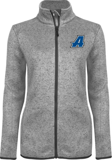 Assumption Womens Heather Fleece Jacket Assumption A Primary Mark - ONLINE ONLY