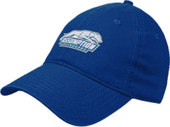 Assumption Unstructured Adjustable Low Profile Hat Assumption University Greyhound Logo - ONLINE ONLY