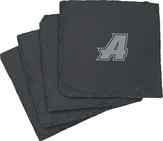 Assumption Slate Coaster Set Assumption A Primary Mark Engraved - ONLINE ONLY