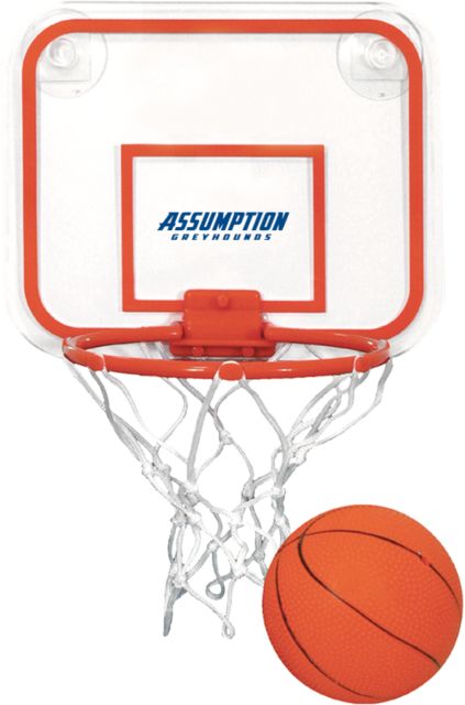 Assumption Mini Basketball & Hoop Set Assumption University Greyhound Wordmark - ONLINE ONLY