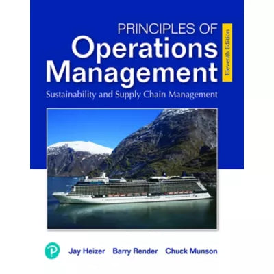 Principles of Operations Management