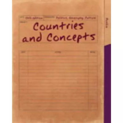 Countries &amp; Concepts (w/MyPoliSciLab Access Code)