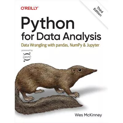 Python for Data Analysis : Data Wrangling with pandas, NumPy, and Jupyter