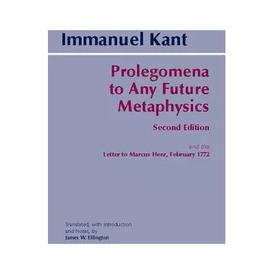 Prolegomena to Any Future Metaphysics
